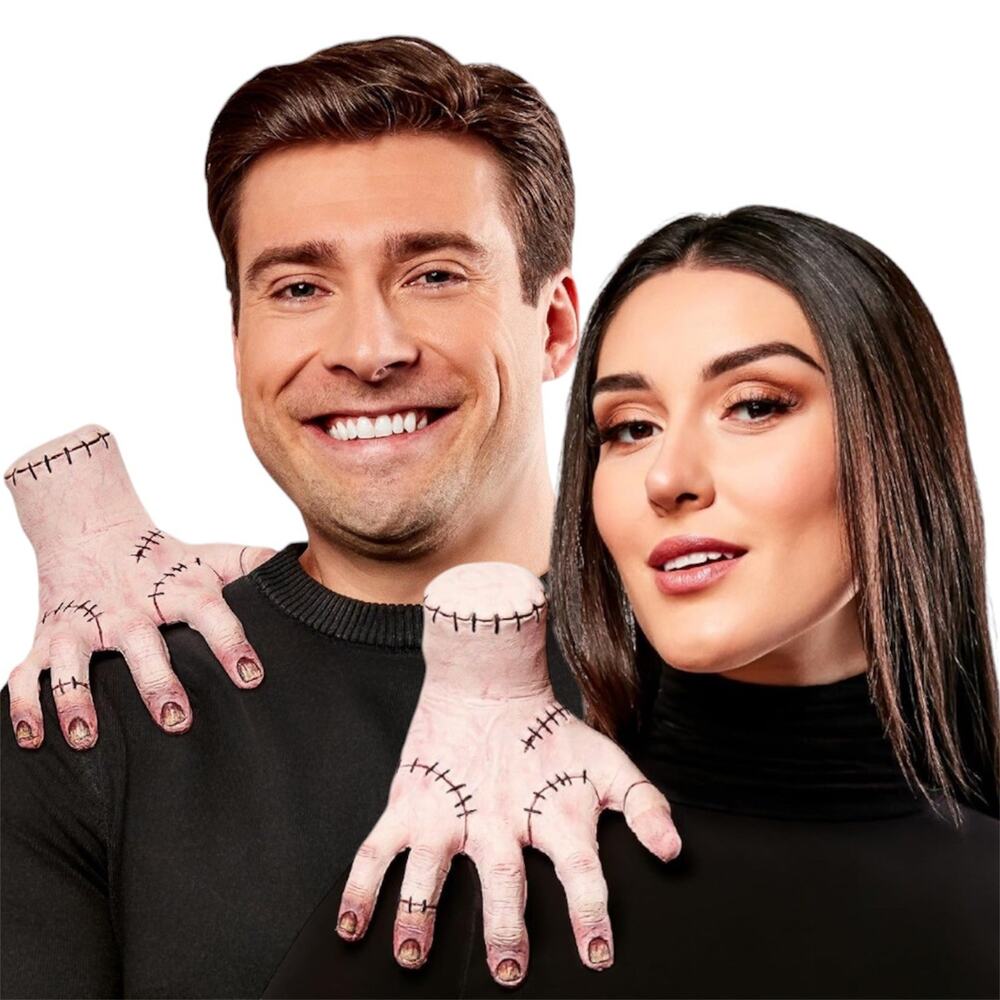 Rubie’s Wednesday Thing Shoulder Sitter Severed Hand Halloween Prop Goth Macabre